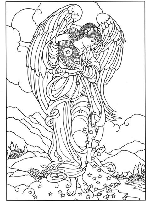 angel coloring sheets printable|angel coloring pages for adults.